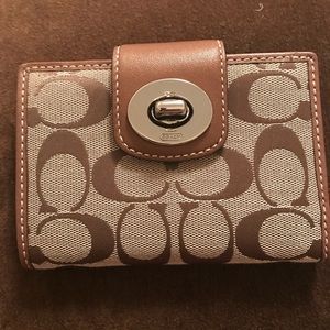 Coach bifold wallet